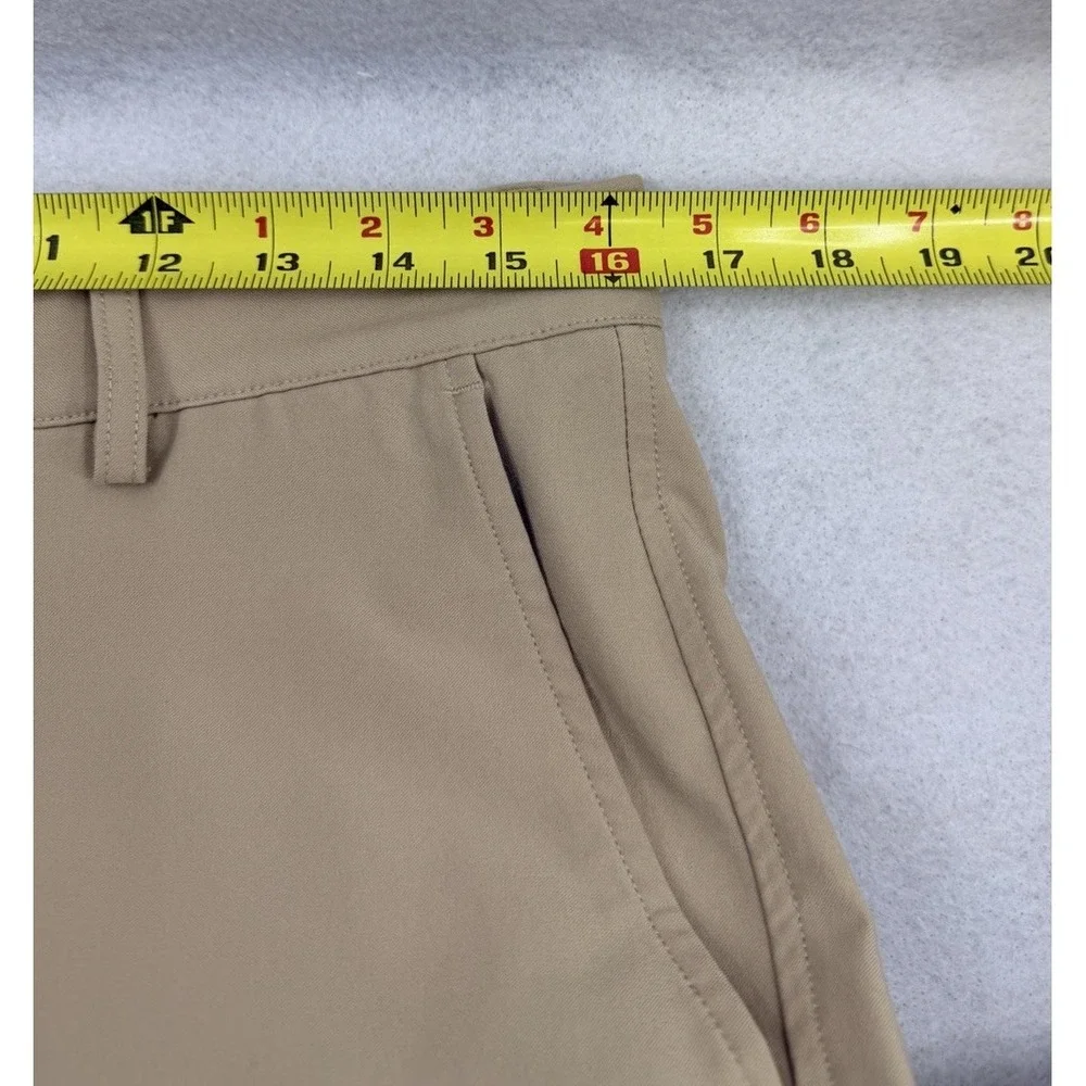 Dunning‎ Golf Khaki Performance Golf Pants Polyester Spandex Stretch, 32x32